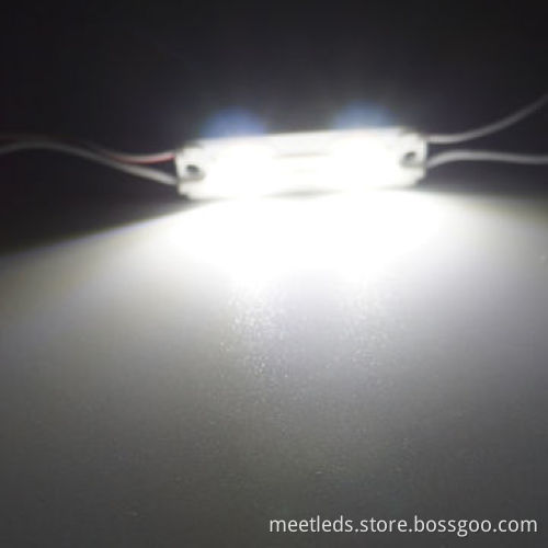 Pure White 2* SMD5730 LED Injection Module Light with 3-year Warranty